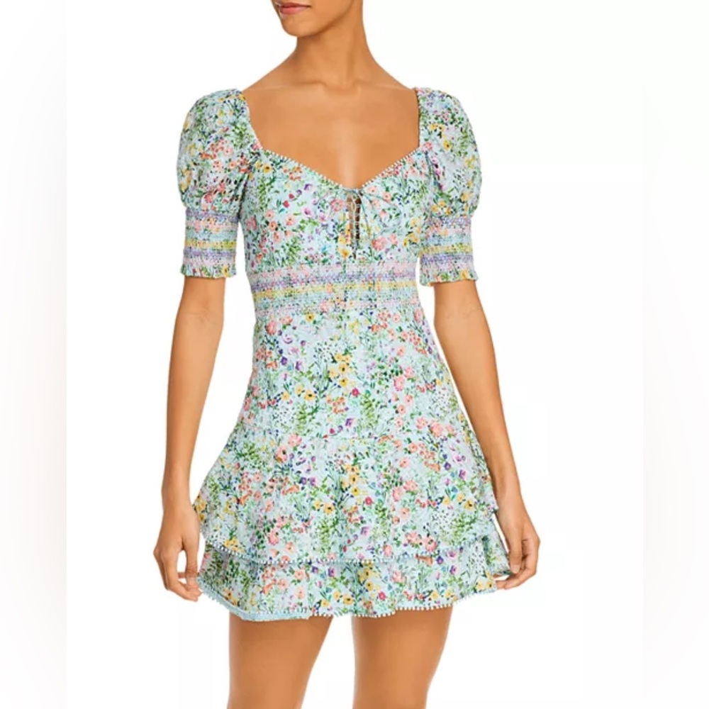 Alice and Olivia Crawford Sweetheart Mini Dress Size 2
